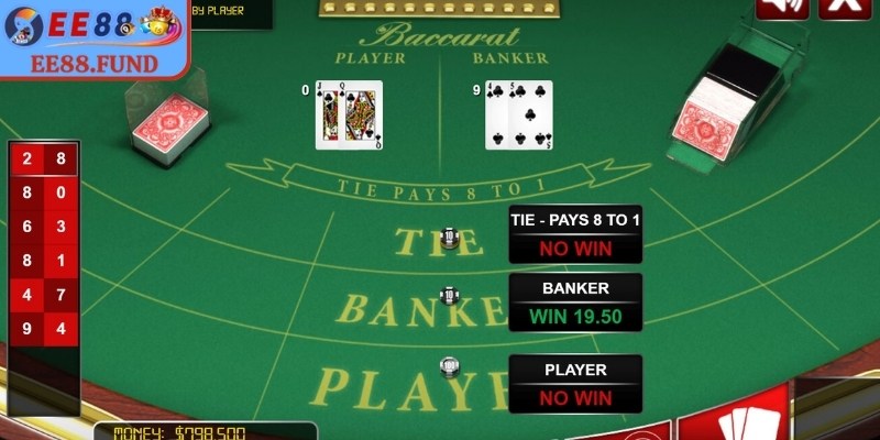 Baccarat EE88 mở ra cơ hội thắng nhanh