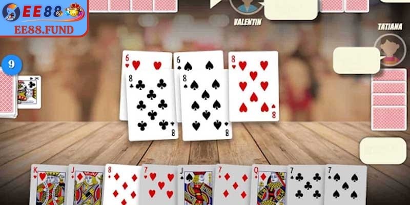 Cách giải quyết các lá bài trong ván
