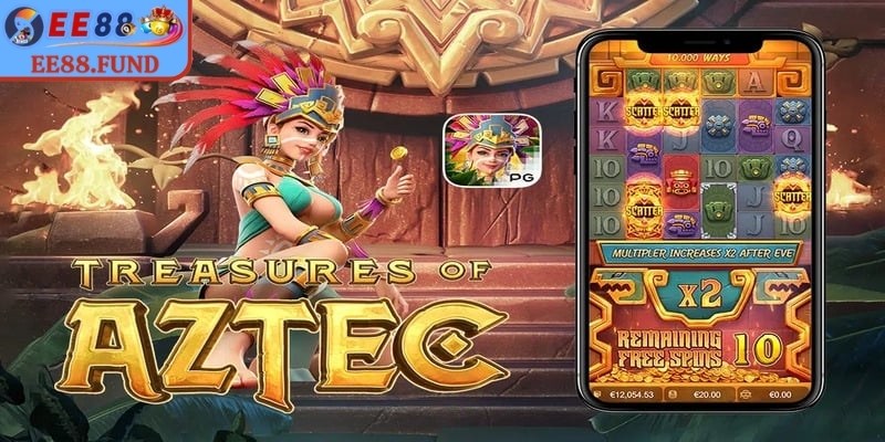 Bối cảnh Aztec tạo chiều sâu cho vòng quay cổ đại