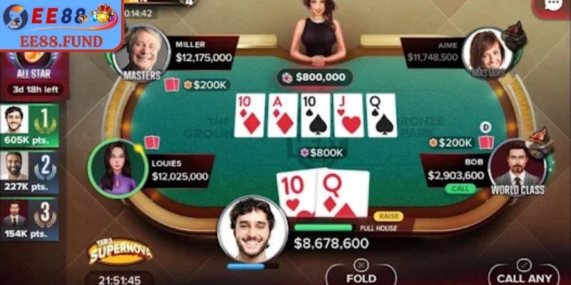 Poker EE88 - Bàn Cược Công Bằng Cùng Luật Chơi Chuẩn 2 Hiểu luật poker là nền tảng để đọc bài chính xác