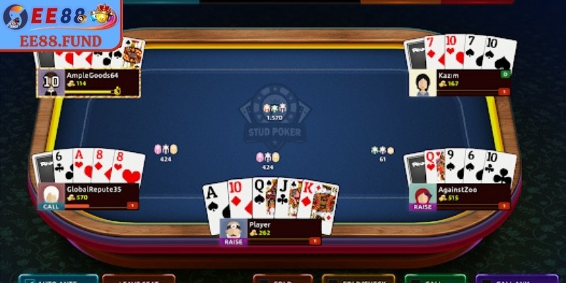Poker EE88 - Bàn Cược Công Bằng Cùng Luật Chơi Chuẩn 3 Mẹo đọc bài poker giúp nâng xác suất thắng trong từng vòng